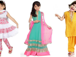 9 Latest and Cute Salwar Suits for Kids