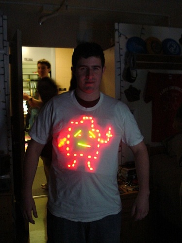 DIY LED T Shirt