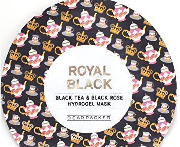 Dear Packer Royal Black Tea & Black Rose Hydrogel Mask