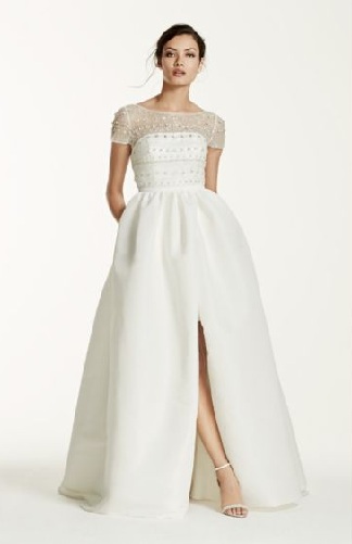 Detachable Skirt Wedding Dress
