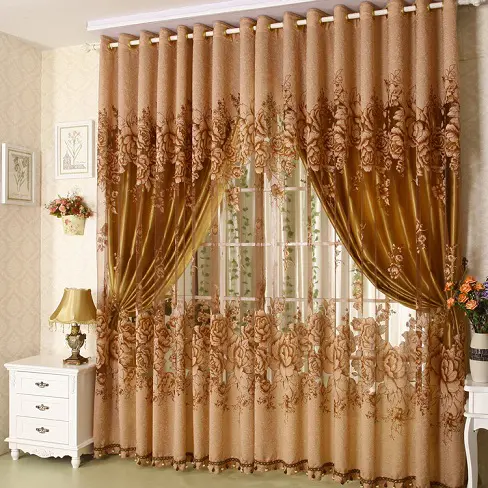 Attractive Luxury Curtain Designs, Luxury Fancy Curtains For Living Room