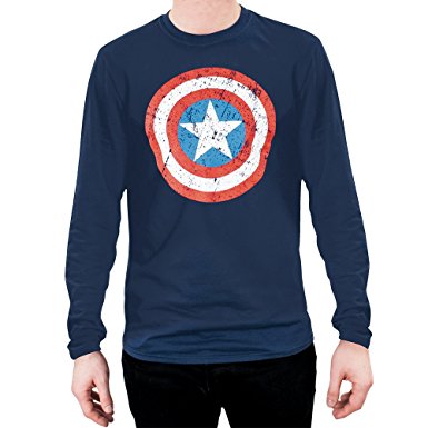 Full Sleeved Captain America T-Shirt