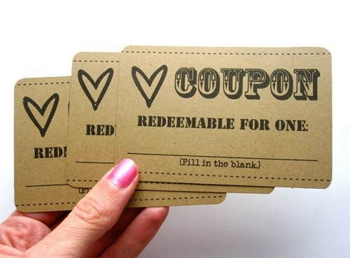 Gift Coupon For Sister