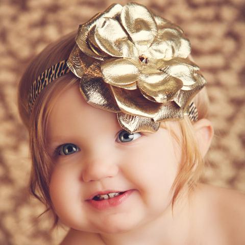 Golden Baby Headbands