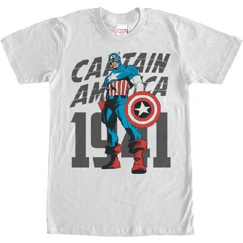 Graphic Captain America T Shirt