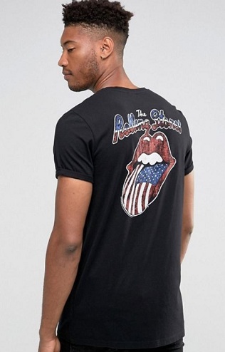 Gym Rolling Stones T-Shirt for Men