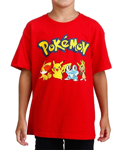 Half Sleeved Pokémon T-Shirts