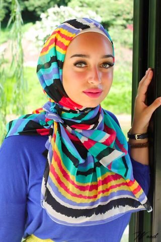 Hijab for Round Face