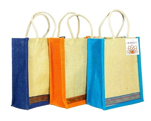 Jute Tote Bags for Lunch