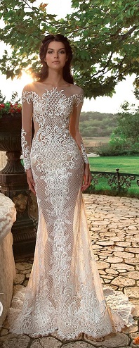 Lace Sheath Wedding Dress