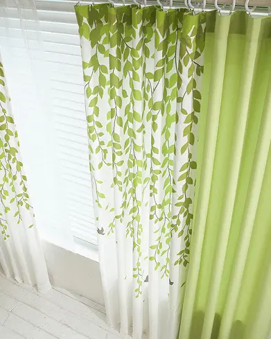 9 Gorgeous Green Curtain Designs For, Lime Green Curtains