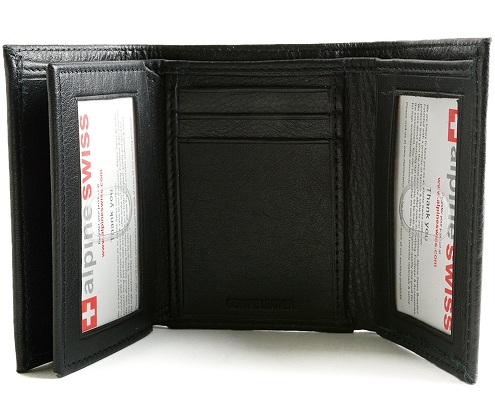 Leather Wide Wallet for Him