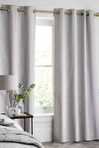 Top 9 Elegant Grey Curtains Design For, Light Grey Curtains Bedroom Eyelet