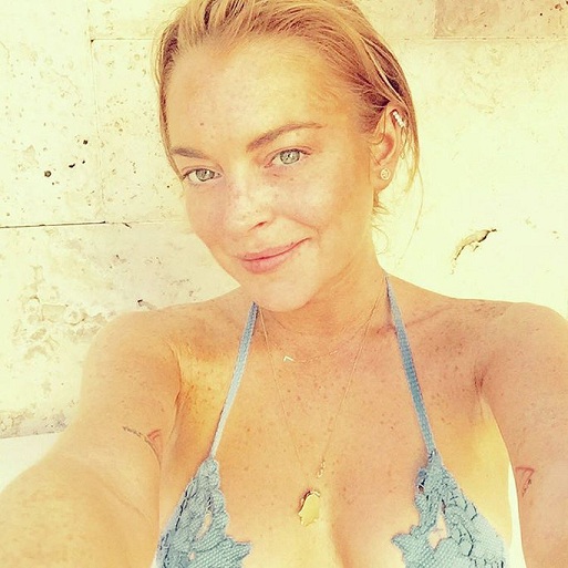  Lindsay Lohan Without Makeup 1