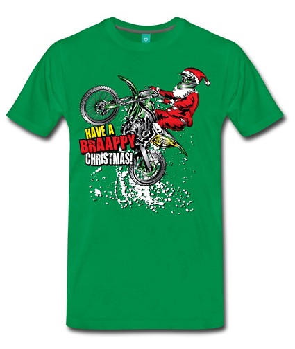 Modern Santa Christmas T-Shirt for Men