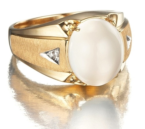 Moonstone Ring for Him