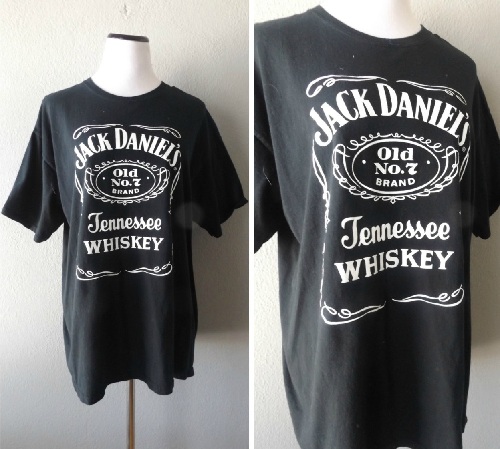 Oversize Men Jack Daniel T-Shirt