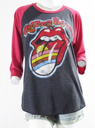 Oversize Rolling Stone Rock T Shirt