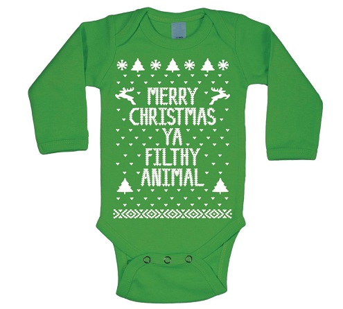 Packed Christmas T-Shirt for Infants