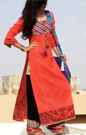 Pakistani Designer Cotton Kurti
