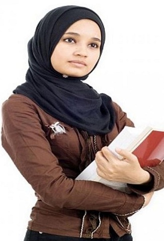 Plain Turkish Hijab Style for School