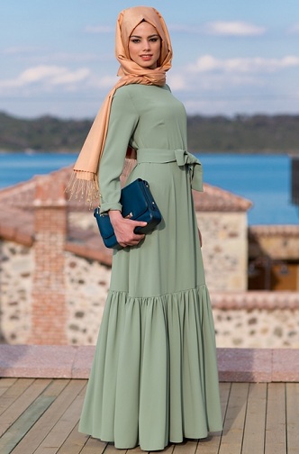 Plain Turkish Hijab Style