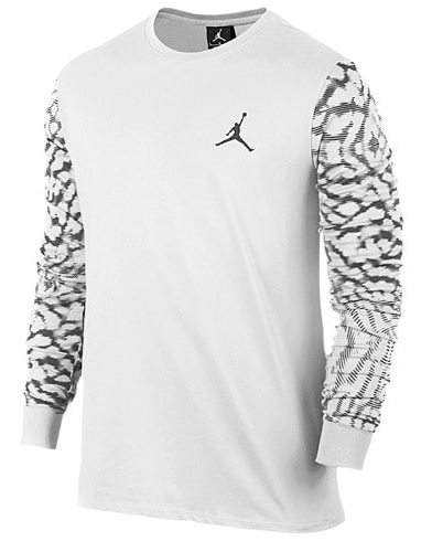 Printed Long Sleeve Jordan T-Shirt