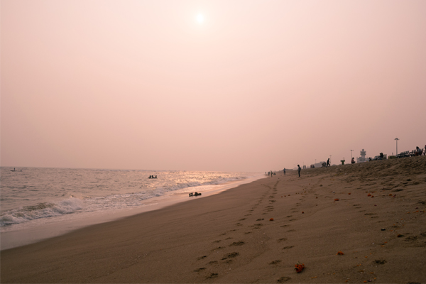 Puri Beach Of Odisha
