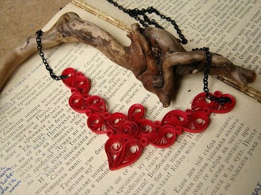 Quilled Necklace