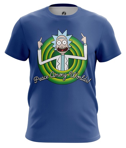 Rick and Morty Cartoon T-Shirt for Me