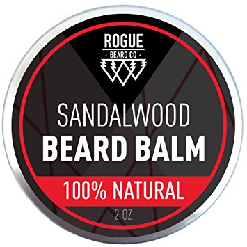 Rogue Co.'s Natural Beard Balm Spiced Sandalwood Leave in Conditioner Beard Balm