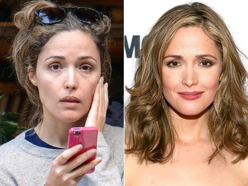 Rose Byrne Without Makeup