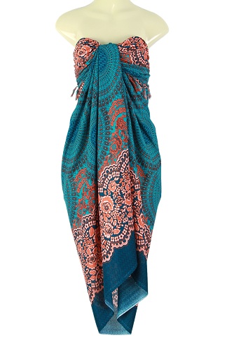 Semi- Traditional Sarong Dress