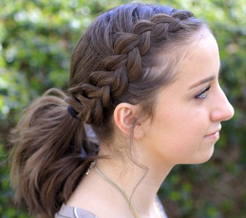 12 Simple School Girl Hairstyles for Medium Hair | Styles At Life