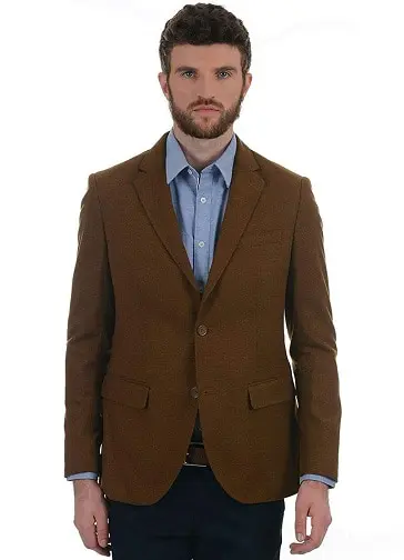 Which colour blazer matches with brown trousers and a white shirt  Quora