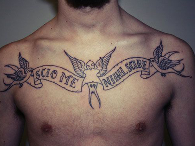 Stylish Latin Tattoo Designs