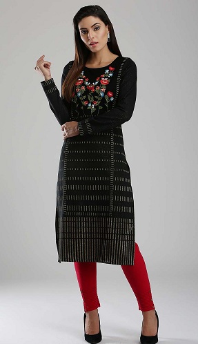W&W Brand Presents Mustered Designer Kurtis for Wholesale Price