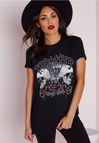 Thrasher Women's Rock T-Shirt