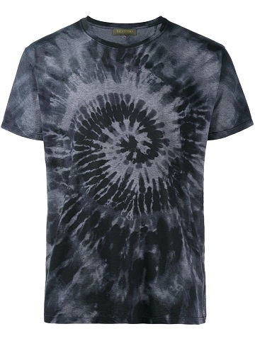 Tie and Dye Printed T Shirt