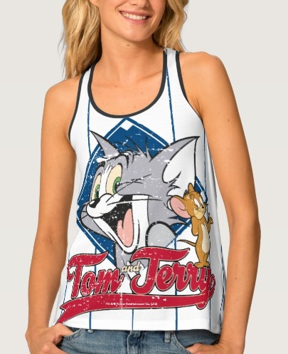 Tom and Jerry Tank T-Shirt for Women