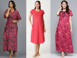 Top 9 Attractive Pink Nighties for Women in Fashion