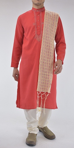 Traditional Cotton Kurta Pajama