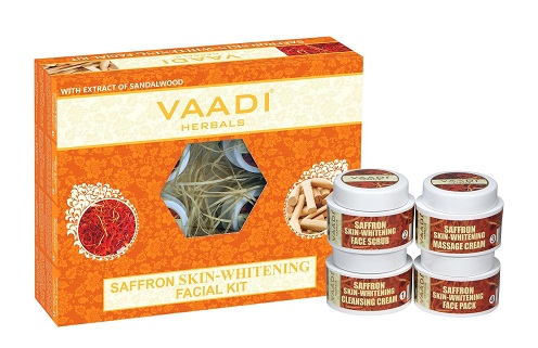 Vaadi Herbals Saffron Skin Whitening Facial with Extract of Sandal