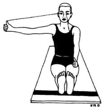 Vertical and Horizontal Lines with Your Eyes Yoga