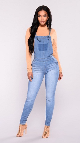 9 Amazing Denim Overalls For Men And Women in Style