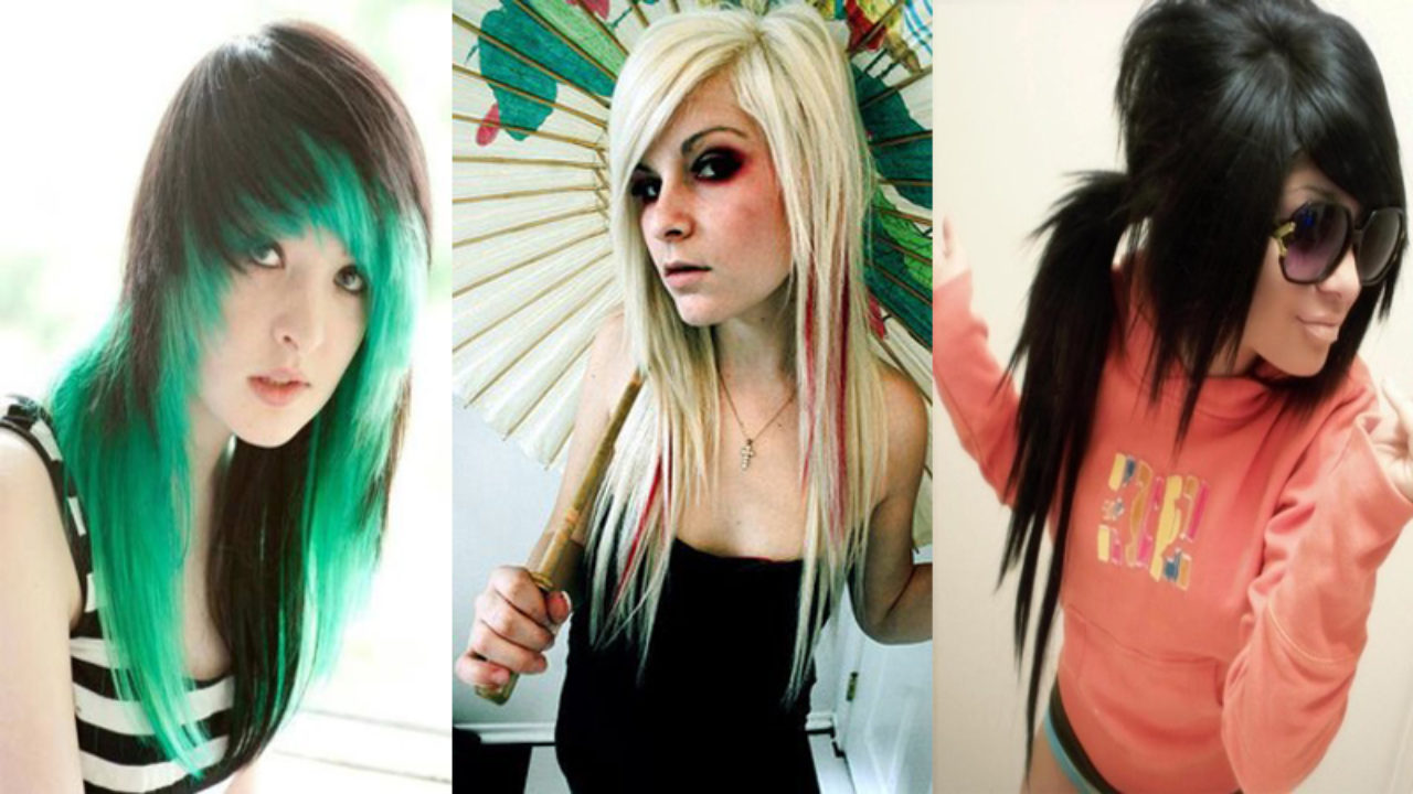 9 Best Emo Hairstyles For Long Hair Styles At Life