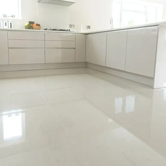 15 Modern Kitchen Floor Tiles Designs, White Floor Tiles For Kitchen