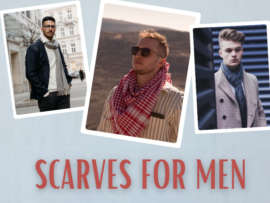 Men’s Scarf Collection: 15 Modern and Stylish Designs