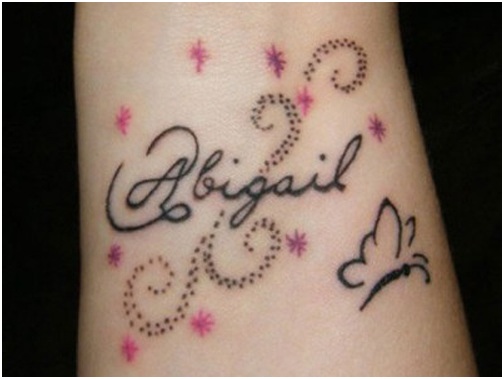 Tattoo Ideas With Children's Names