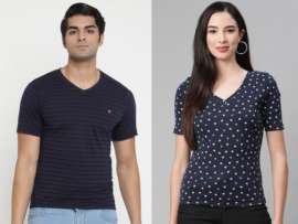25 Stylish and Modern V-Neck T-Shirts for Men and Women